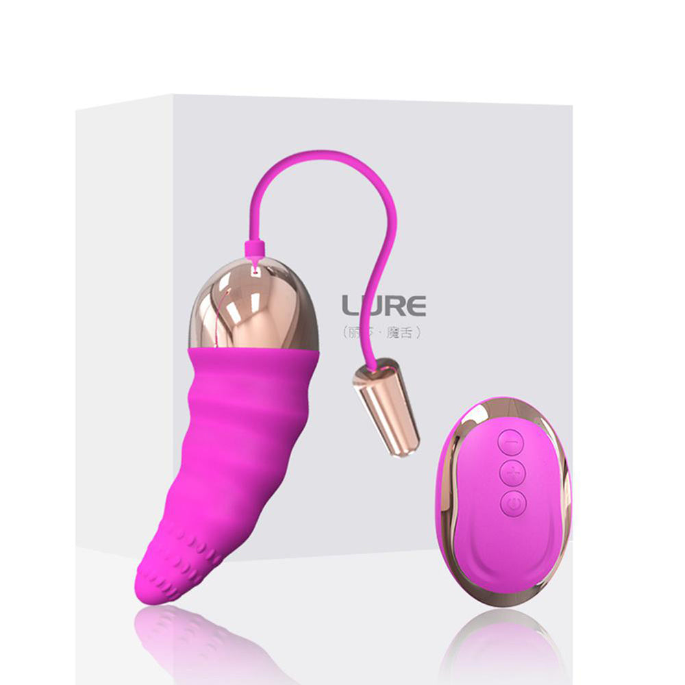 LX II Vibrating Love Egg Vibrator with Remote, 10 Function