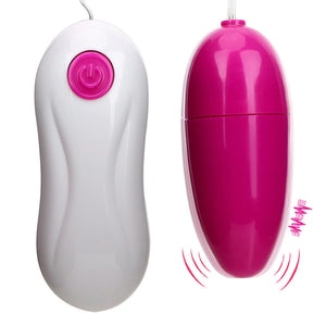 Wired Vibrating Egg with Remote, 12 Function