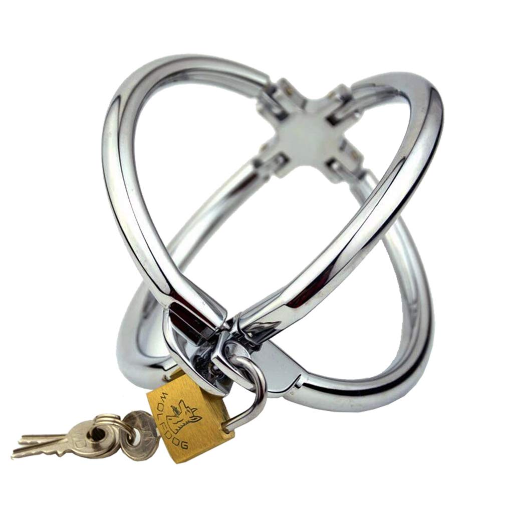 Ellipse Crossover Steel Handcuffs