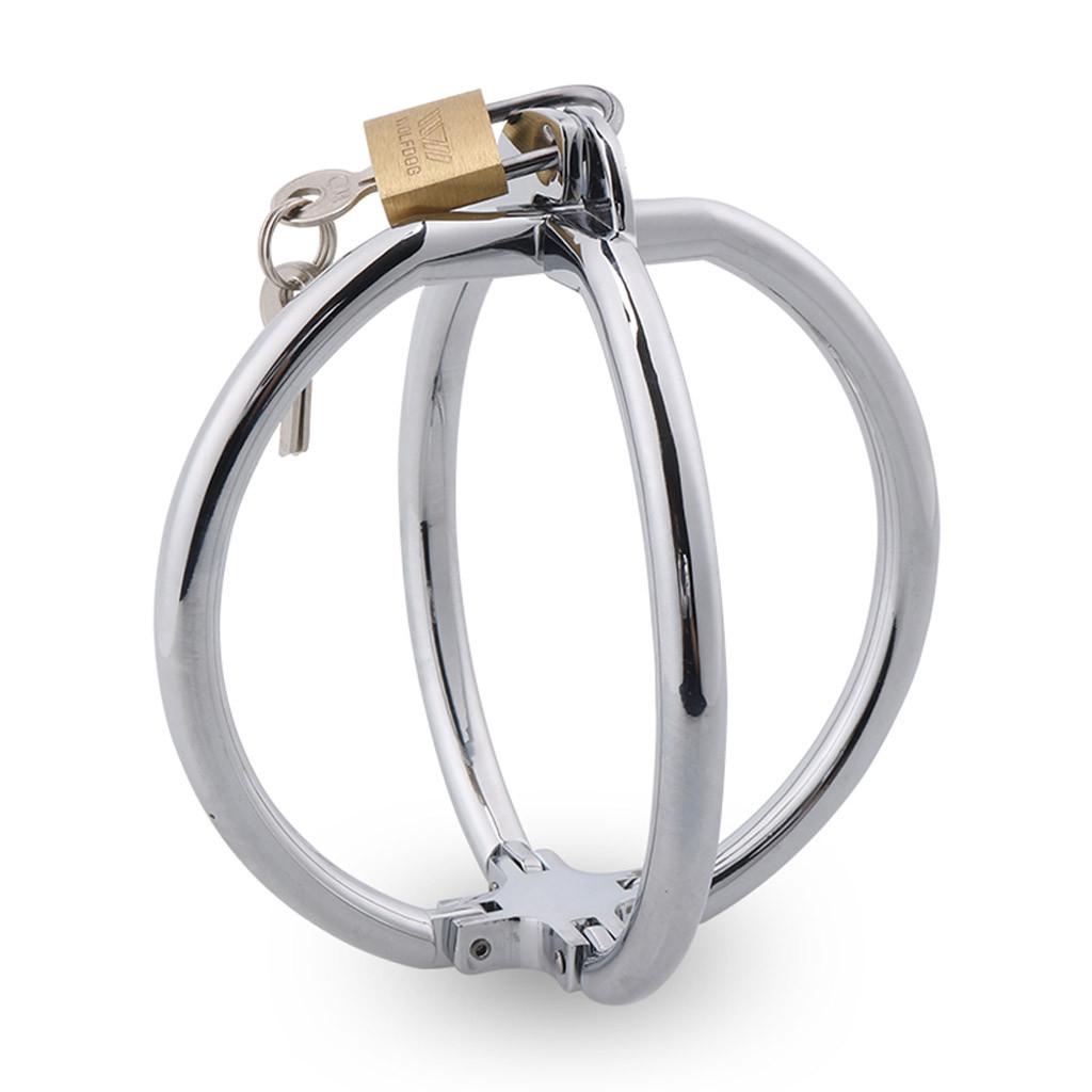 Ellipse Crossover Steel Handcuffs