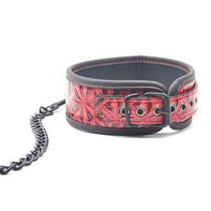 Embossed Collar and Leash (E)