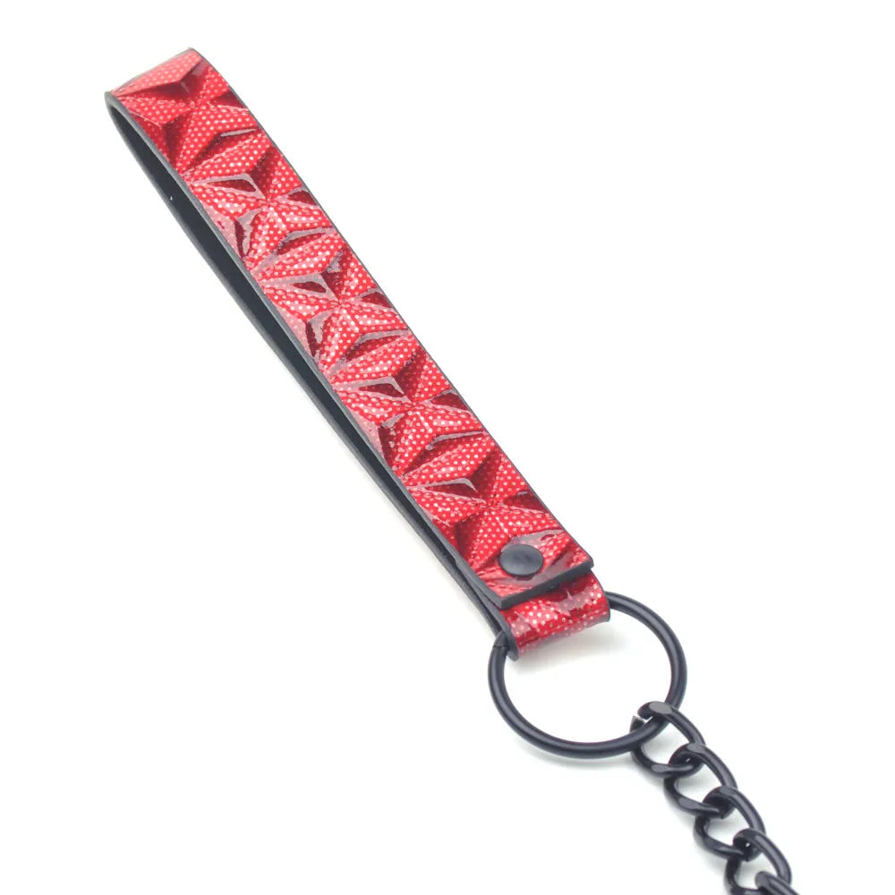 Embossed Collar and Leash (E)