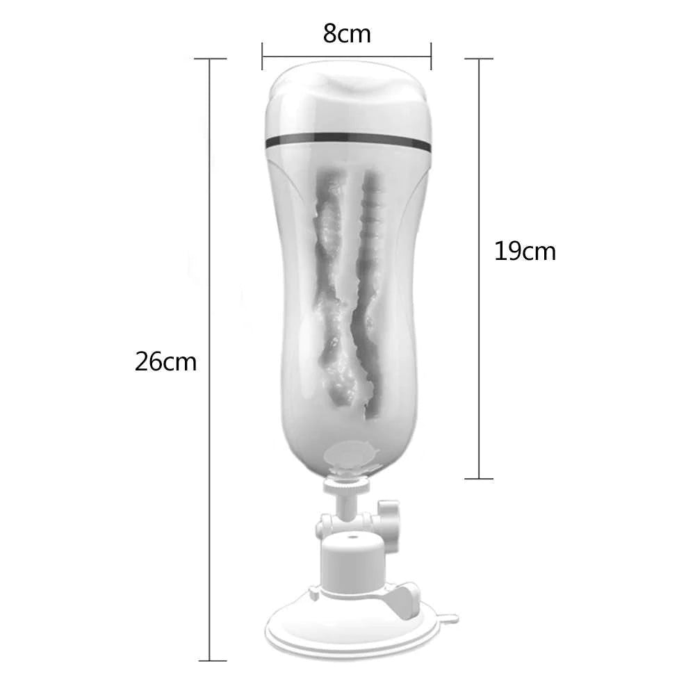 Vibrating Male Masturbator Cup, 10 Function