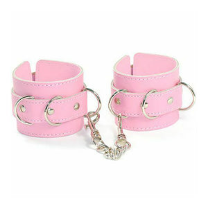 Faux Leather Handcuffs