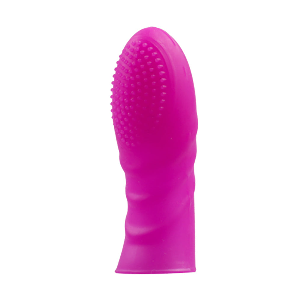 Silicone G-Spot Rubbing Finger Sleeve