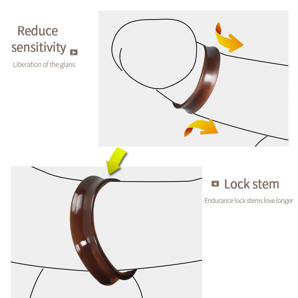 Foreskin Resistance Penis Rings Multipack (3 Count)