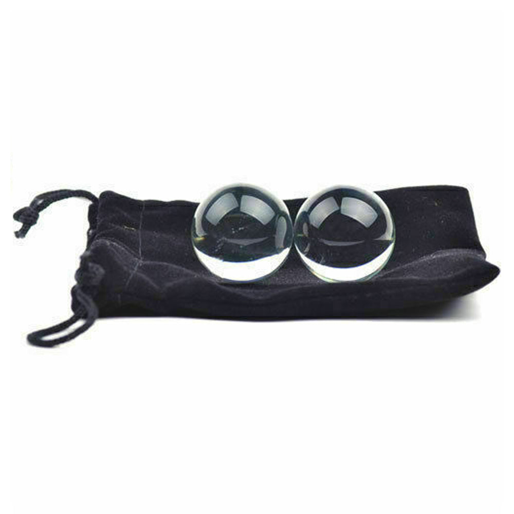 Glass Ben Wa Balls, 1 oz each