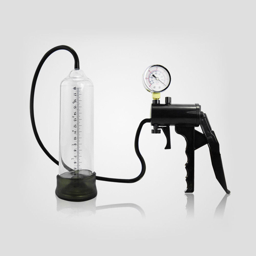 Gauge Advanced Pistol Grip Penis Pump