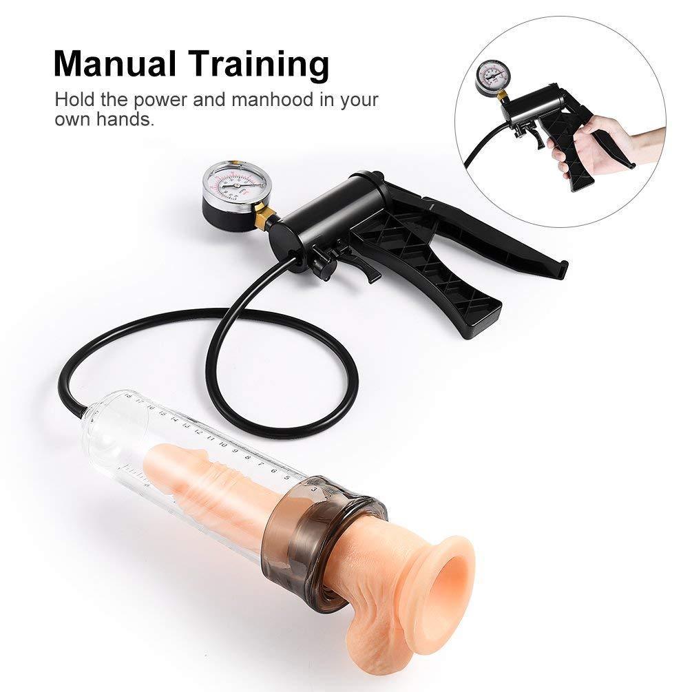 Gauge Advanced Pistol Grip Penis Pump