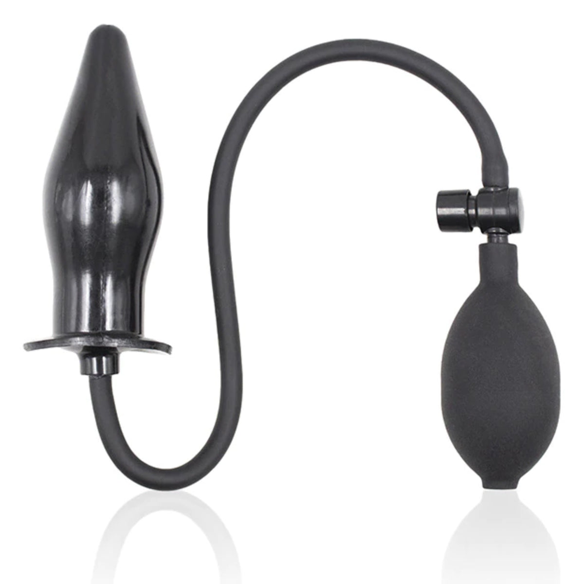 Inflatable Pump and Play Butt Plug, 2.8 inch