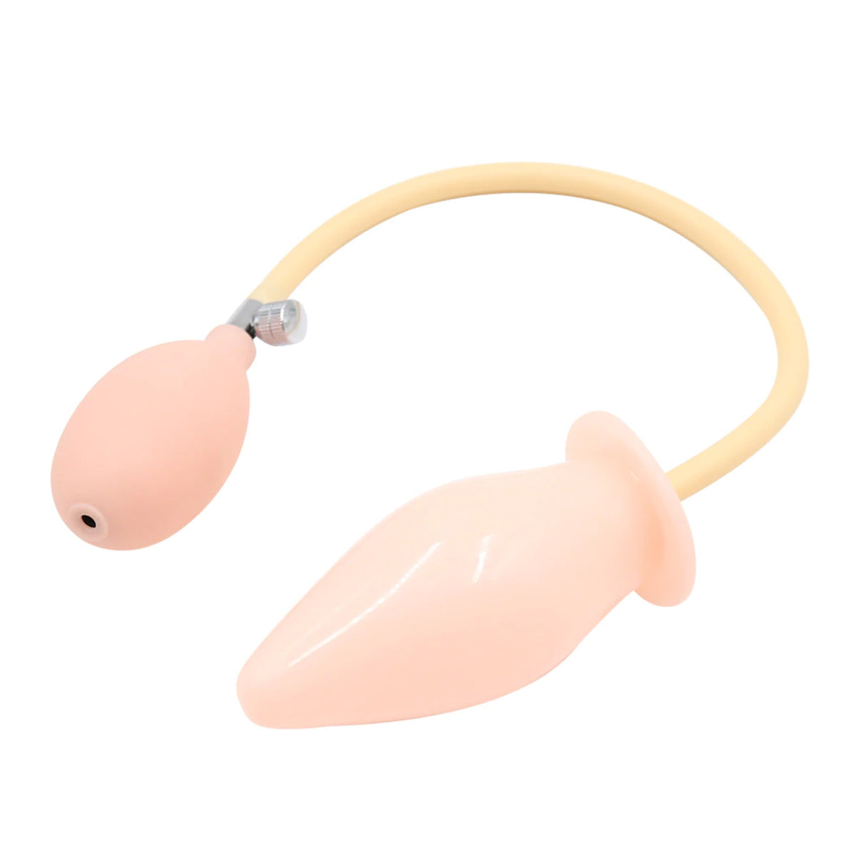 Inflatable Pump and Play Butt Plug, 2.8 inch