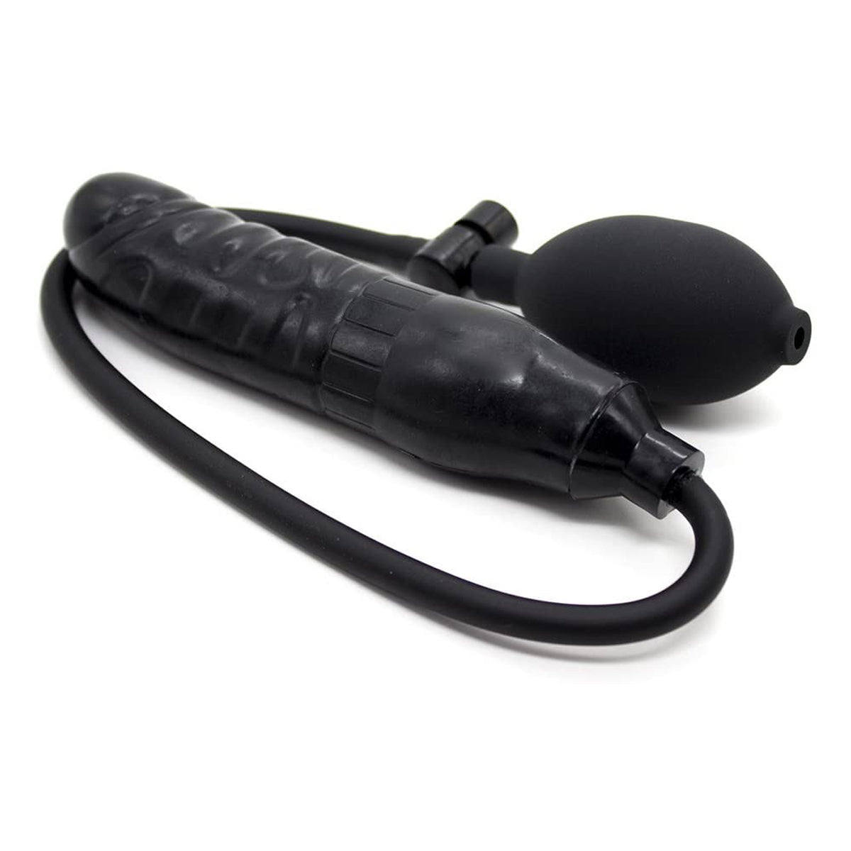 Inflatable Pump and Play Dildo, 5.5 inch