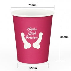 Lovetoy Super Dick Forever Bachelorette Paper Cups(Pack of 6)