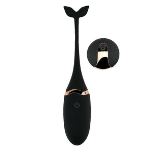 Fish Tail Vibrating Egg with Wireless Remote, 10 Speed