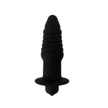 Load image into Gallery viewer, 5 Layered Tapered Tip Vibrating Butt Plug, 10 Speed (Multiple Sizes)