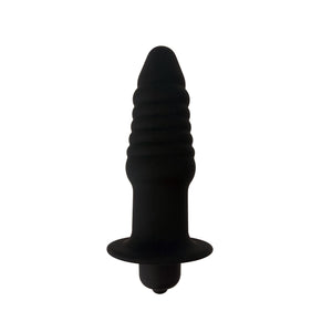 5 Layered Tapered Tip Vibrating Butt Plug, 10 Speed (Multiple Sizes)