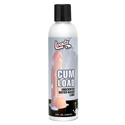 Loadz Cum Load Unscented Water-Based Semen Body Glide, 8 oz