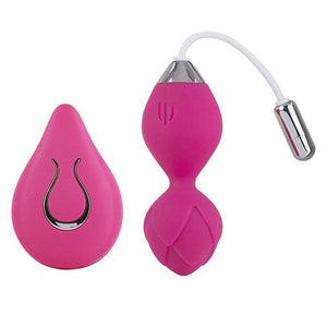 Vibrating Flower Love Egg Vibrator with Remote, 10 Function
