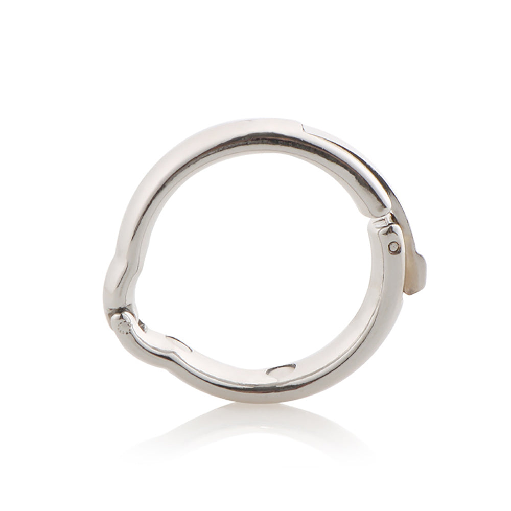 Stainless Steel Magnetic Penis Ring with Buckle (Multiple Sizes)