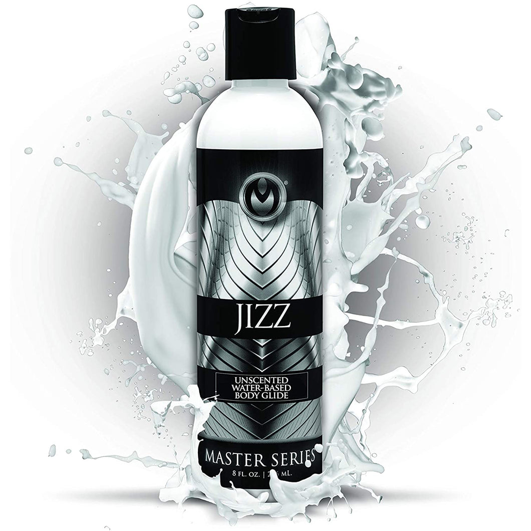 Master Series Jizz Unscented Water-Based Lube, 8 oz