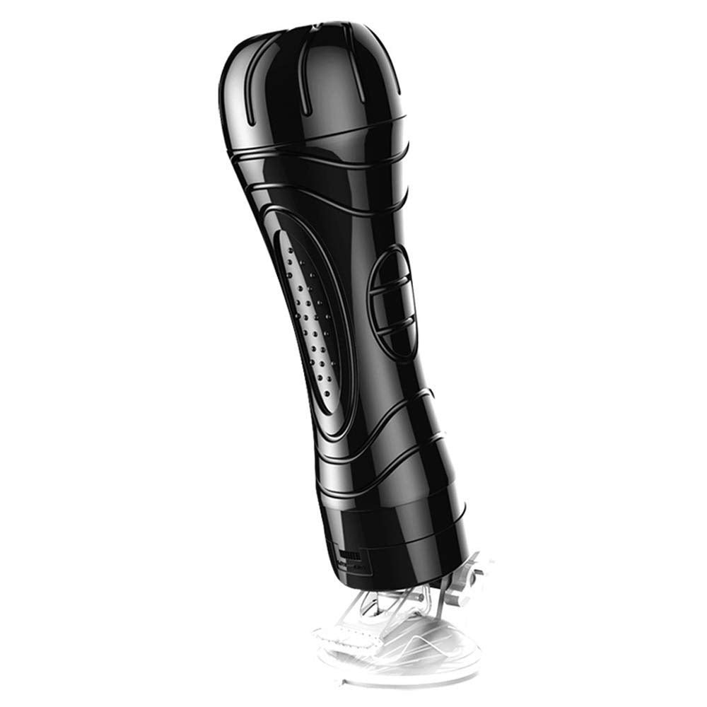 Vibrating Flashlight Masturbator with Sunction Cup