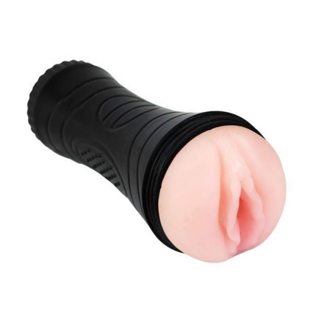 Vibrating Flashlight Masturbator with Sunction Cup