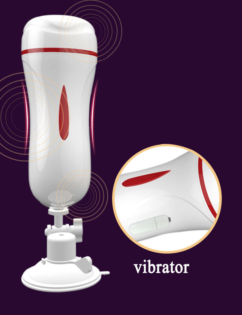 Vibrating Male Masturbator Cup, 10 Function