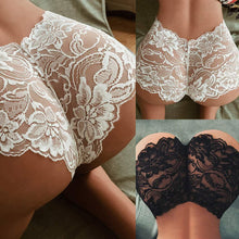 Load image into Gallery viewer, Floral Lace Boyshort Panty