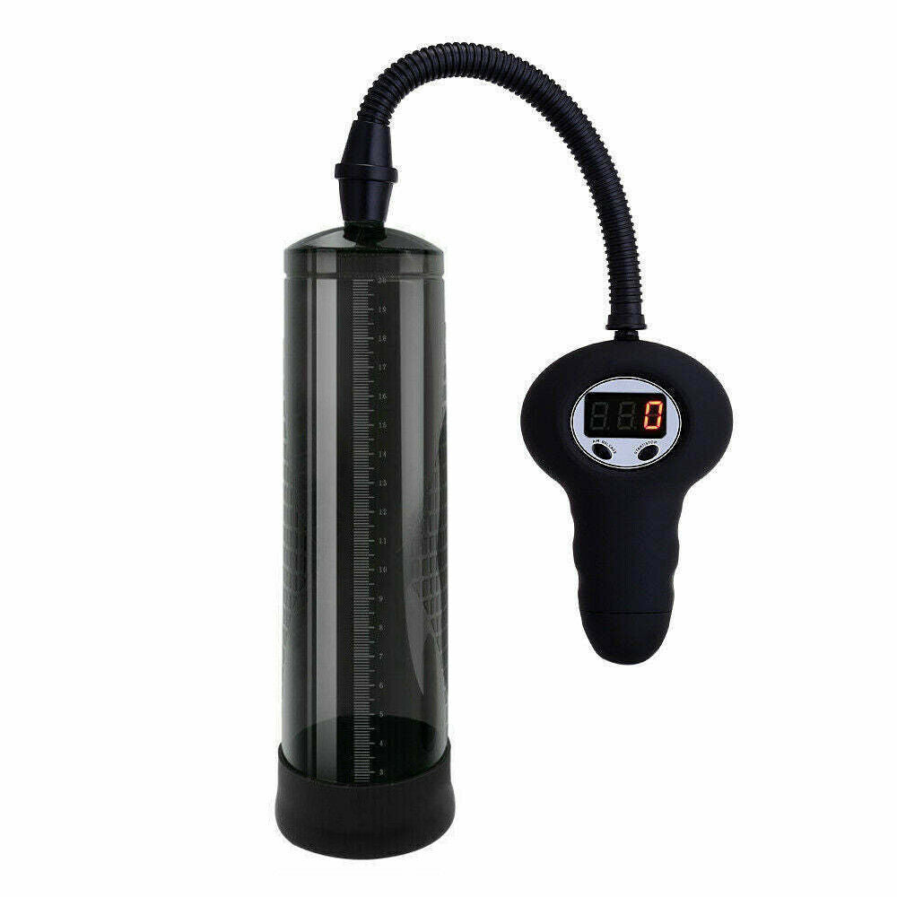 Beginner's Digital Display Grip Penis Pump