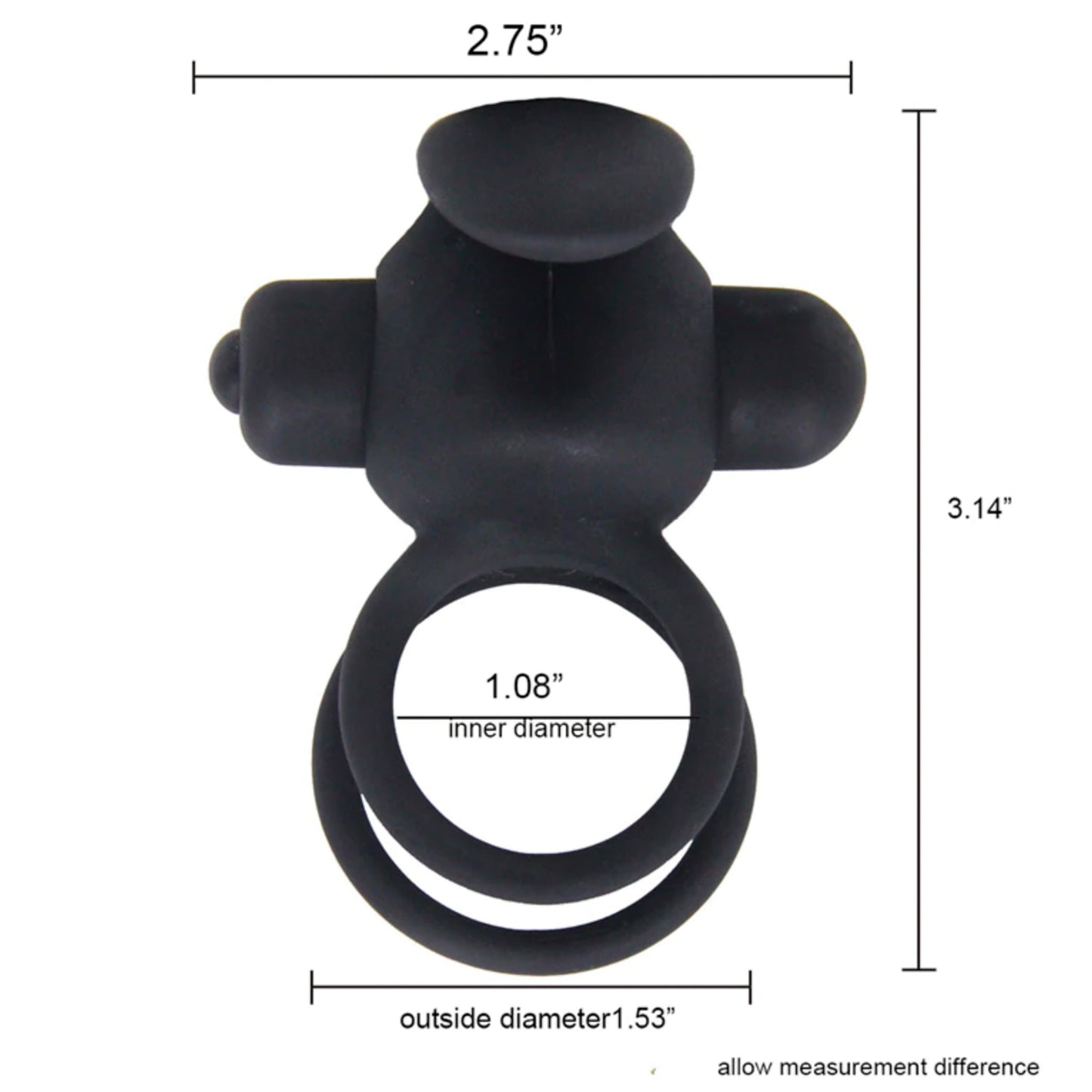 Clit Stimulating Vibrating Penis Ring, 10 Function