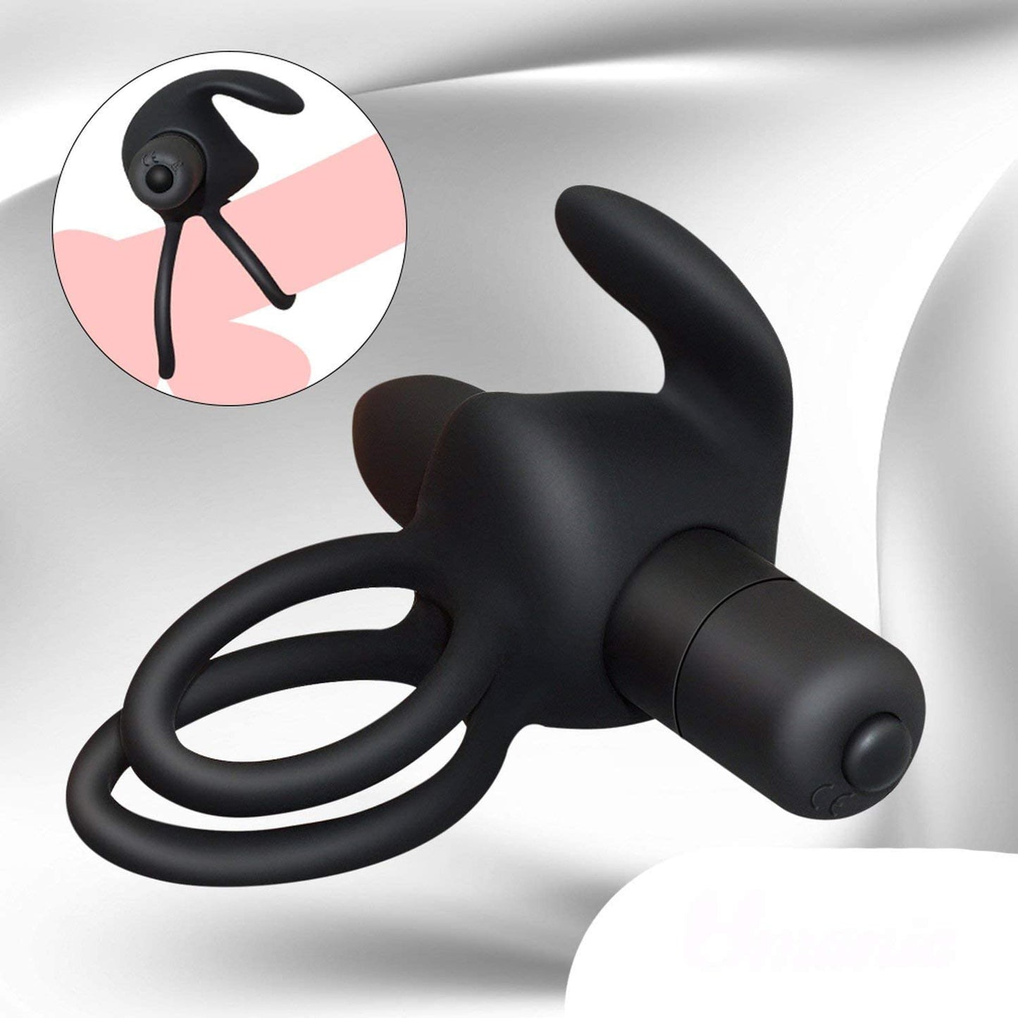 Clit Stimulating Vibrating Penis Ring, 10 Function