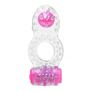 Vibrating Double Trouble Penis Ring