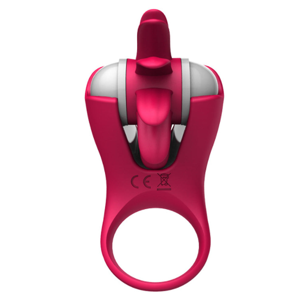 Vibrating Penis Ring and Oral Sex Stimulator, 10 Function