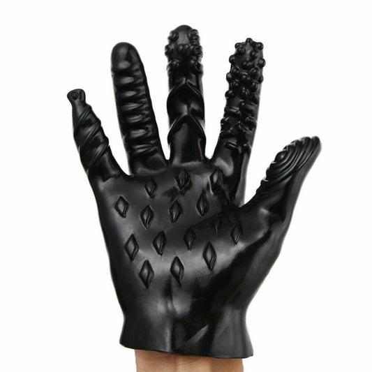 Finger Textured Mastubating Glove (6 Stimulating Textures)