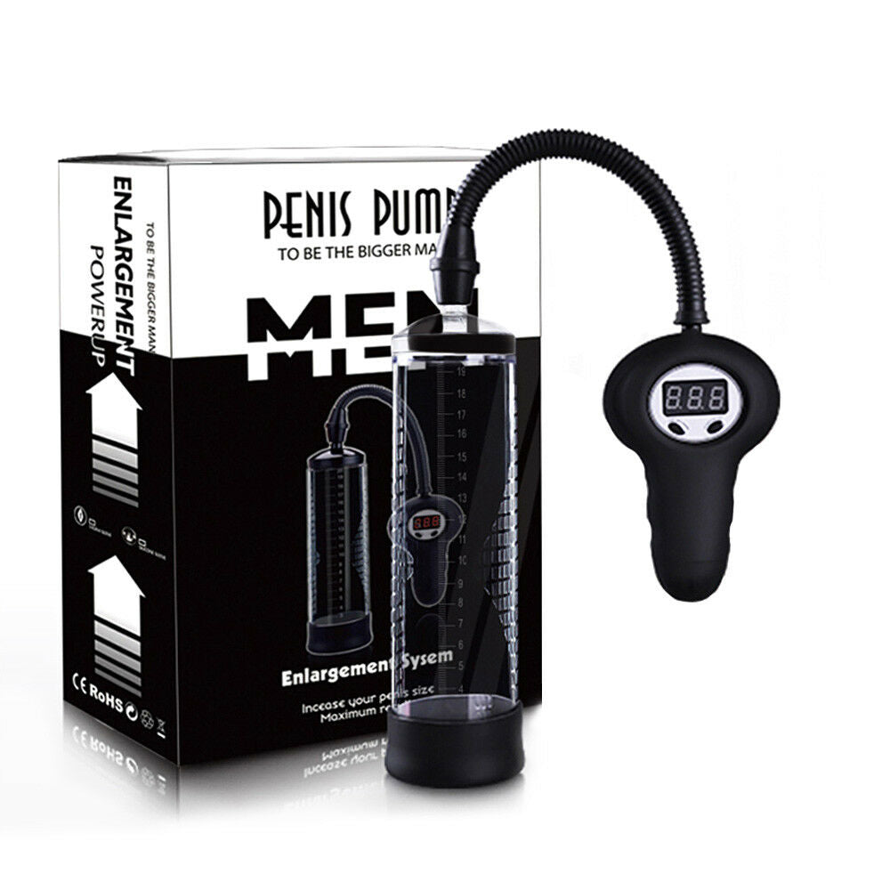 Beginner's Digital Pressure Meter Penis Pump (Precise Motor Control)