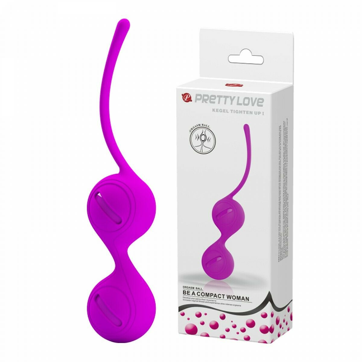 Silicone Kegel Balls, 39g each