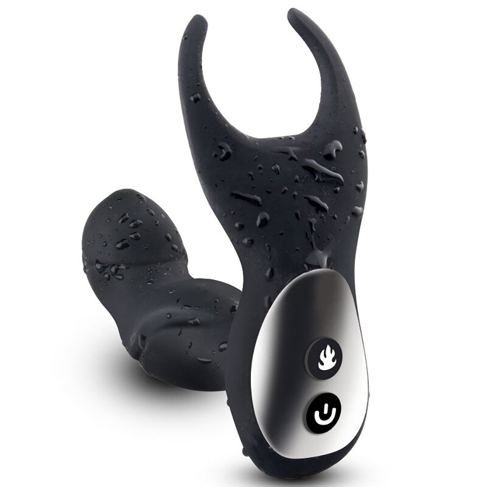 Remote Control Prostate Massager & Penis Ring Combo