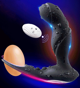 Remote Control Prostate Massager & Penis Ring Combo