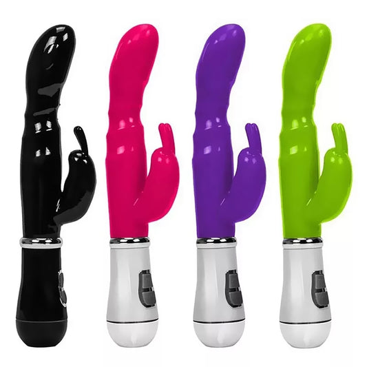 Smooth Rechargeable Rabbit Dildo 12 Function