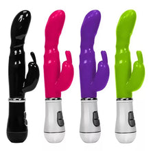 Load image into Gallery viewer, Smooth Rechargeable Rabbit Dildo 12 Function