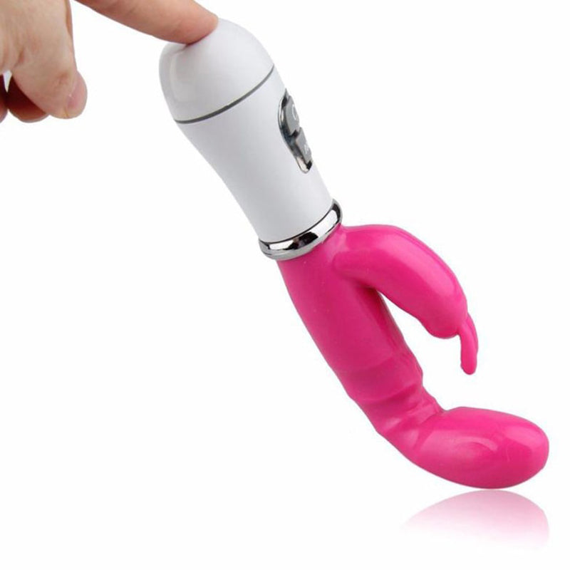 Smooth Rechargeable Rabbit Dildo 12 Function