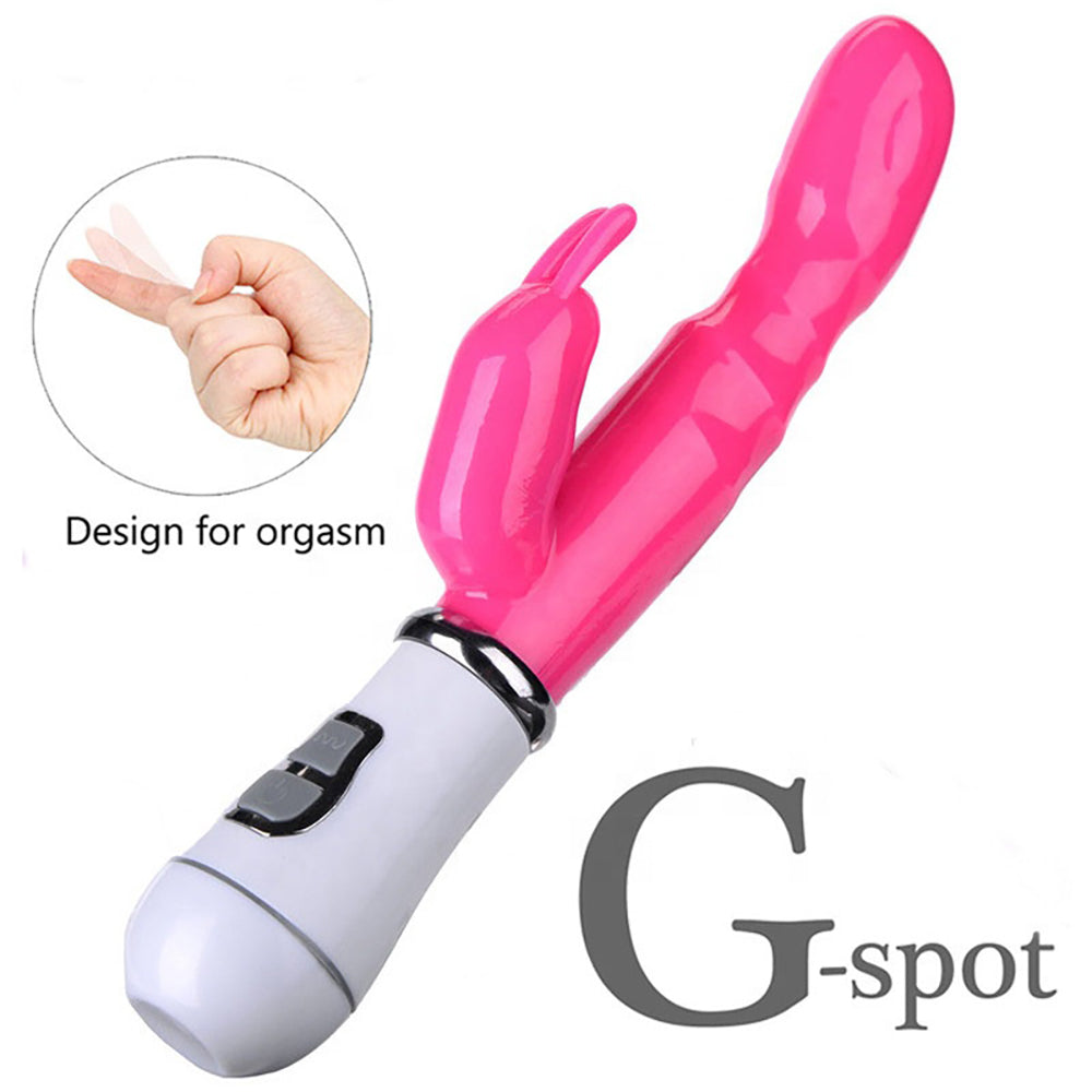 Smooth Rechargeable Rabbit Dildo 12 Function