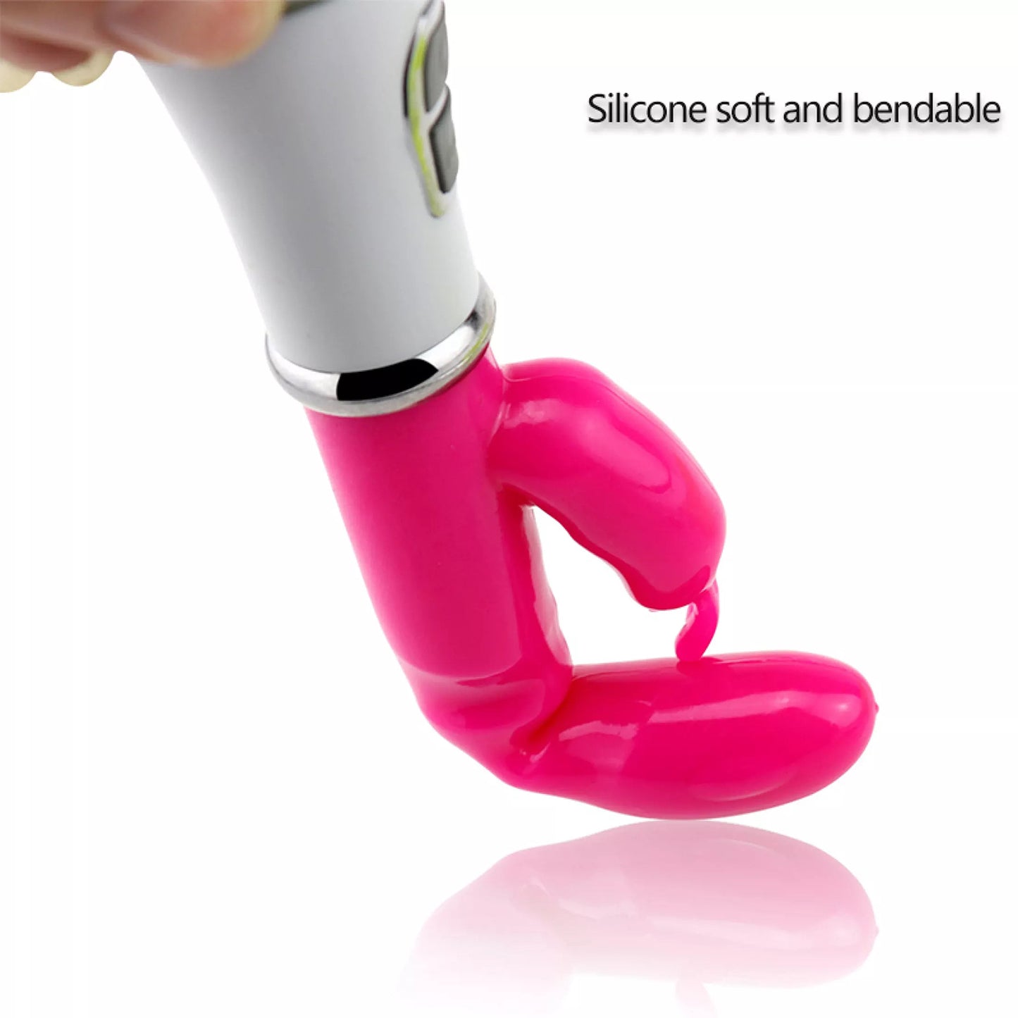 Smooth Rechargeable Rabbit Dildo 12 Function