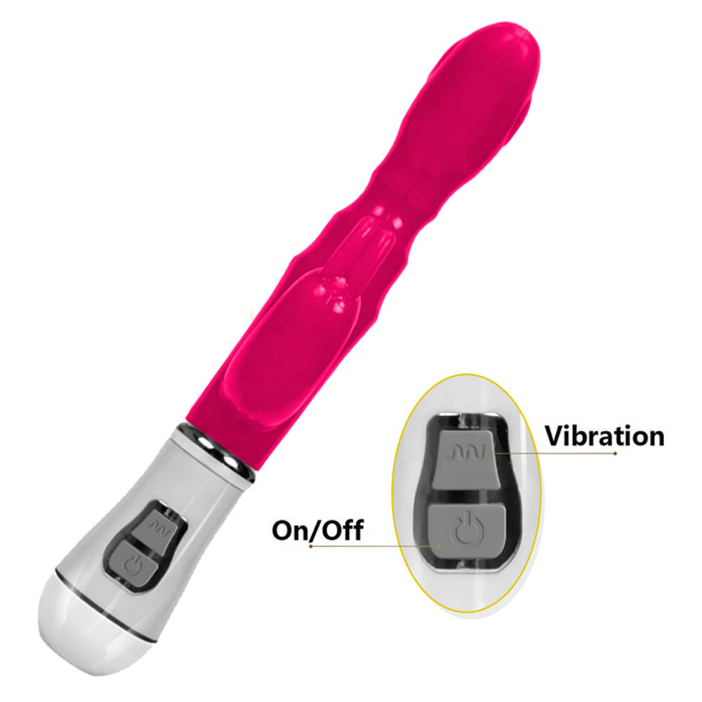 Smooth Rechargeable Rabbit Dildo 12 Function