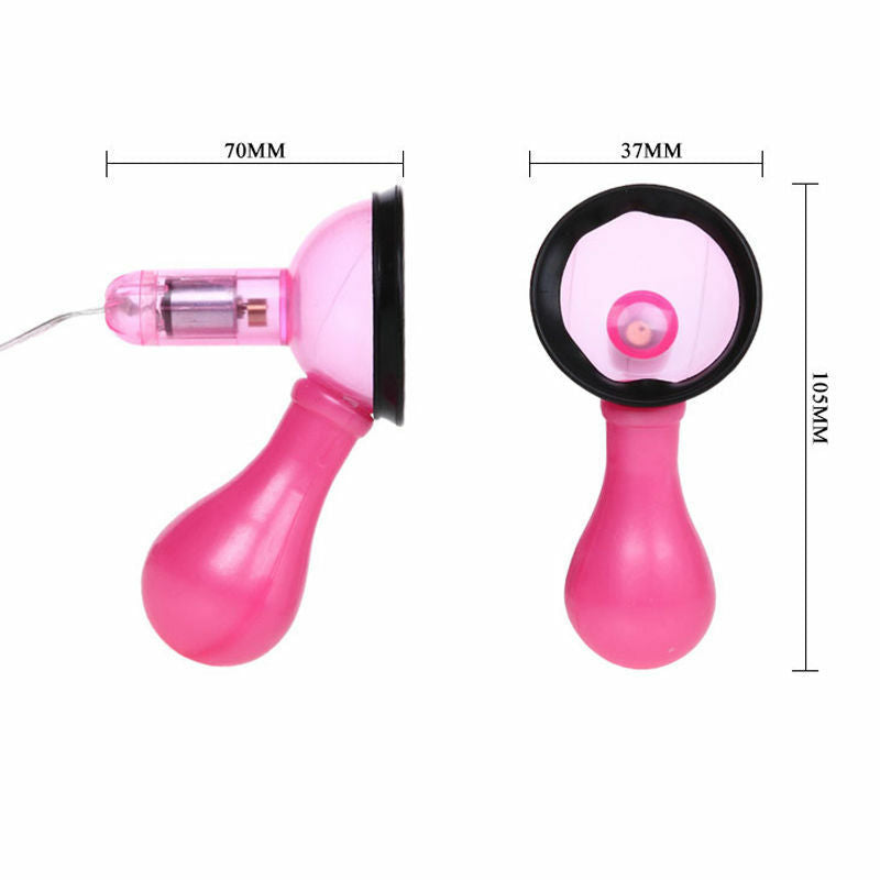 Remote Control Vibrating Nipple Suckers, 7 Function