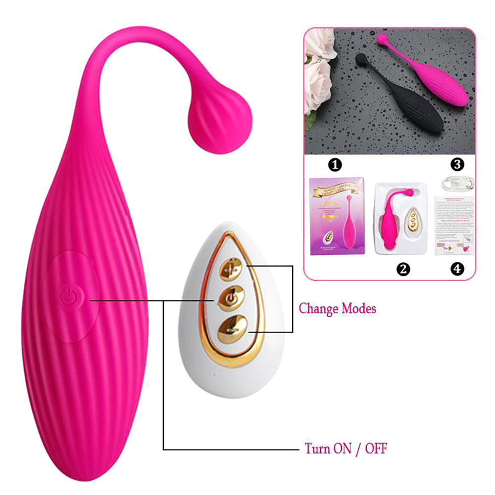 Egg Wearable Vibrator with Remote, 10 Function