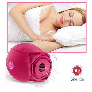 Rose Clitoral Suction Vibrator, 10 Function