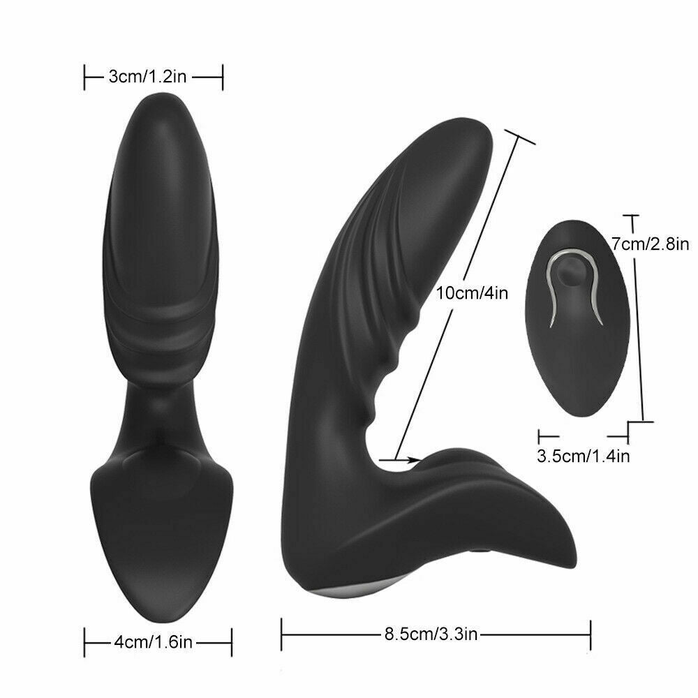 Remote Control Prostate Massager, 12 Function