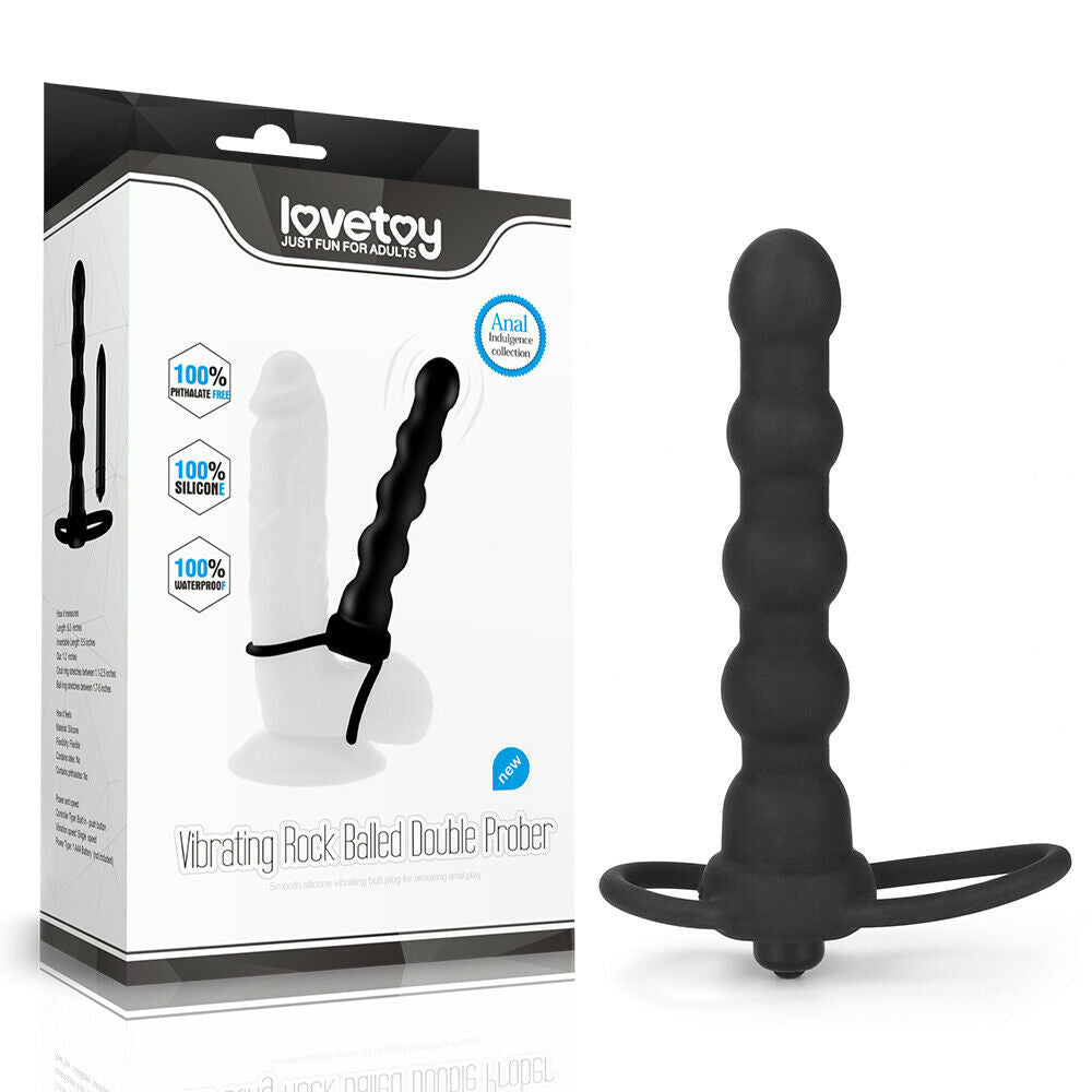 Lovetoy Vibrating Rock Balled Double Prober