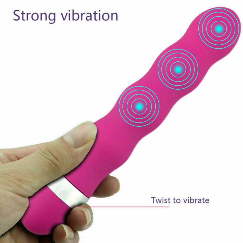 Multi-Speed Beaded Bullet Vibrator 7 Inch